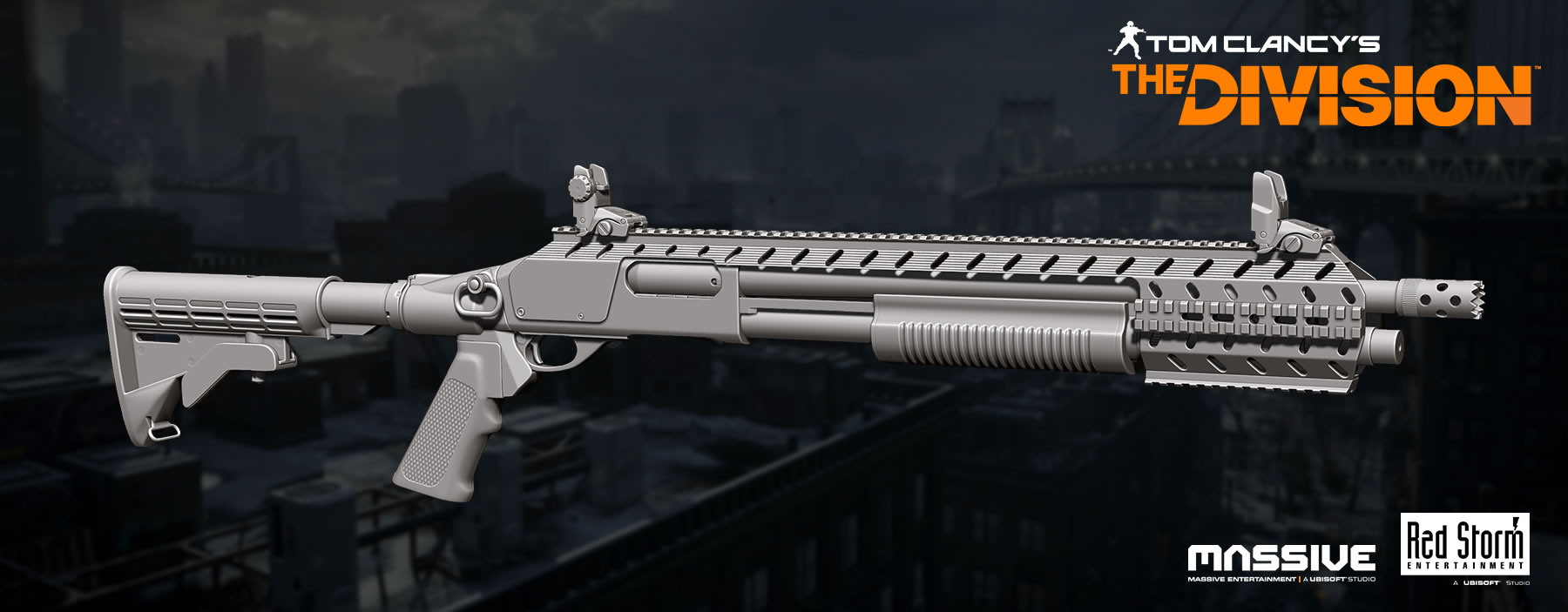 The Division Weapon-Rendershots Incl. Video The Zone